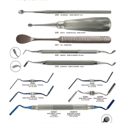 Comman Use For Implant Instruments Surgery