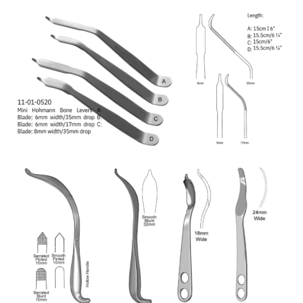 Bone Levers - Retractors