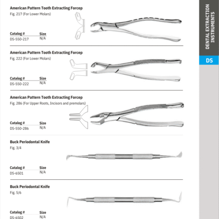 American  Pattern Tooth Extracting Forcep